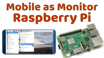How to use Mobile as Raspberry Pi Monitor ✅ Mobile Display as Raspberry Pi Screen HDMI 🔥 | Som Tips