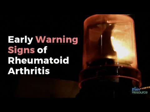 Watch Out for Sneaky Early Warning Signs of Rheumatoid Arthritis