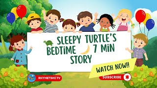 Information 🐢 The Sleepy Little Turtle | Bedtime Story for Babies | 5 Minutes Relaxation #bedtimestories News