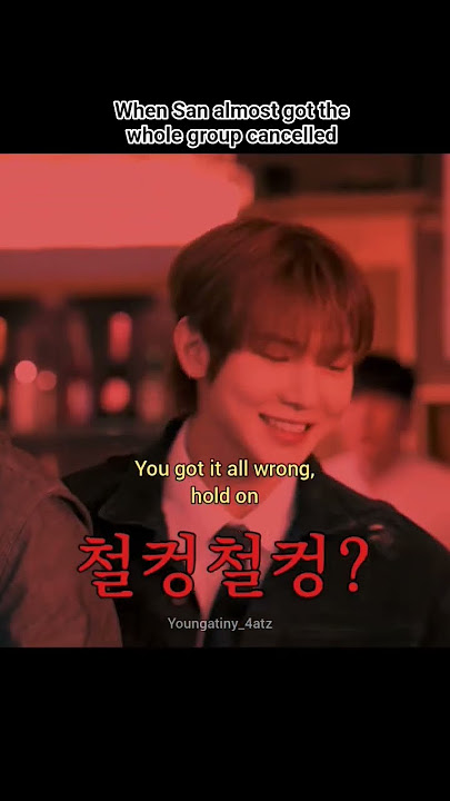 Panic in their faces 😂😂 #ateez #yeosang #san #mingi