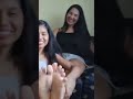 LICKING FEET GIRL 😋👅 #feet #viral