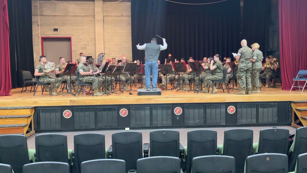 You Were There by Dr. Onsby C. Rose (Rehesrsal Recording May 2-2021 w/ Parris Island Marine Band)