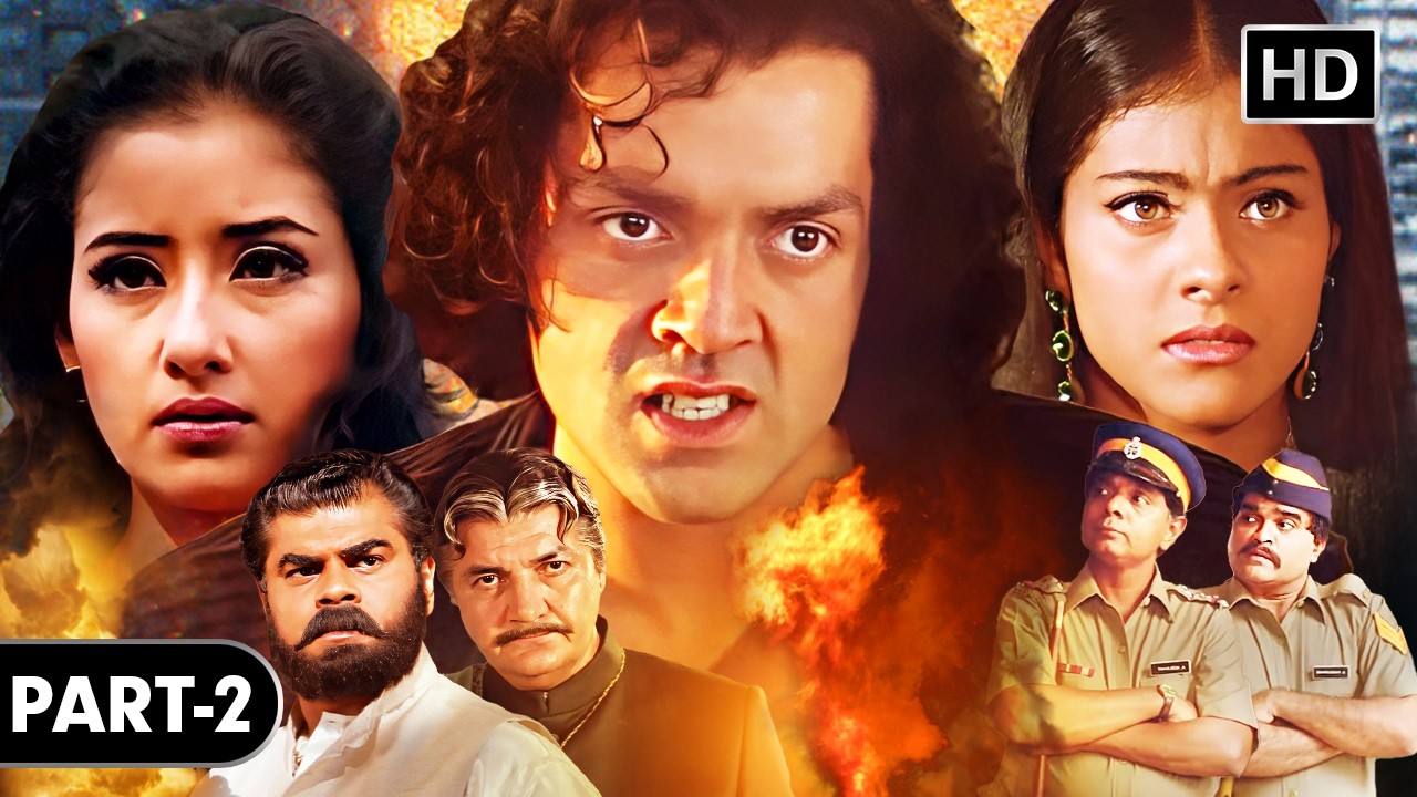 BOBBY DEOL MOVIES - Gupt Full Movie Part 2 - Bobby Deol, Kajol, Manisha Koirala - HD