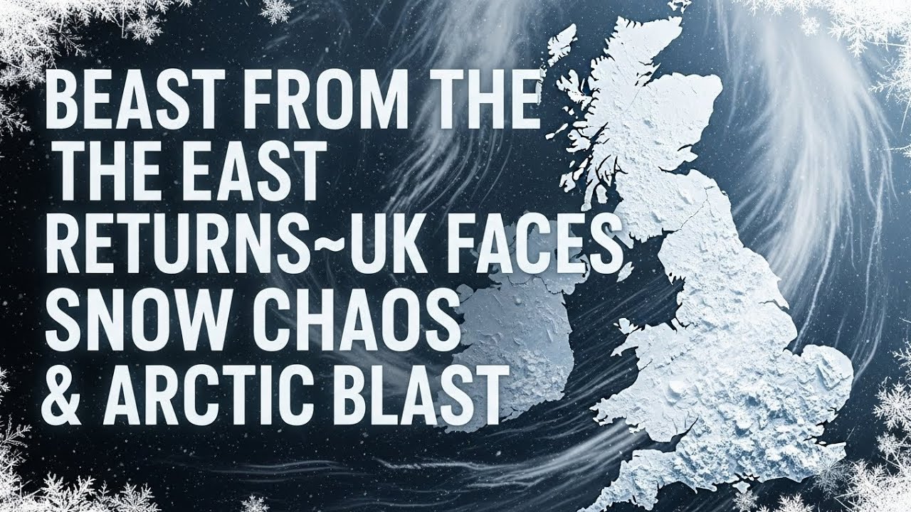 Beast from the East Returns ️UK Faces Snow Chaos & Arctic Blast # ...