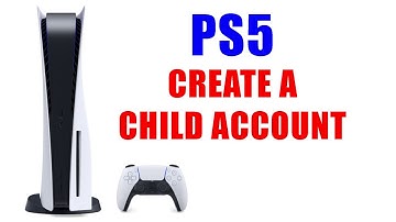 Playstation 5 Child Account [ How to Create a Kid PSN Account on PS5 Tutorial ]