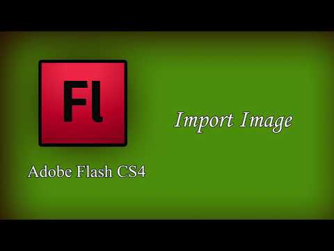 Vidéo: Comment importer une image dans Adobe Flash ?