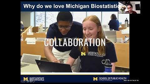 Biostatistics Prospective Student Discovery Series Webinar - October 14, 2021