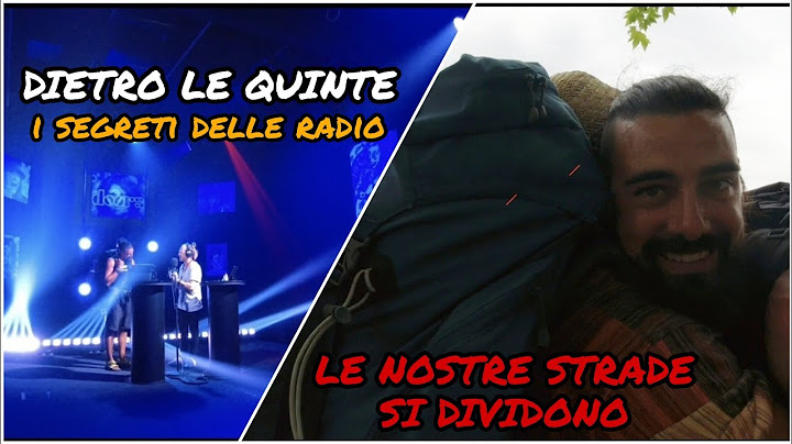 LE NOSTRE STRADE SI DIVIDONO, VISITO UNA RADIO PARTICOLARE