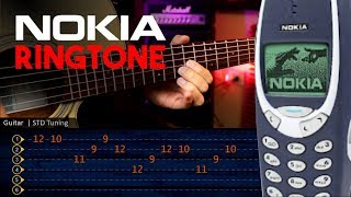 NOKIA 3310 RINGTONE GUITAR TAB | Cover Guitarra Christianvib Resimi