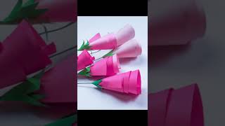 Teachers Day Gift Ideas | Paper Flowers | Easy Handmade Rose Bouquet for Teachers Day | Gift for Mom