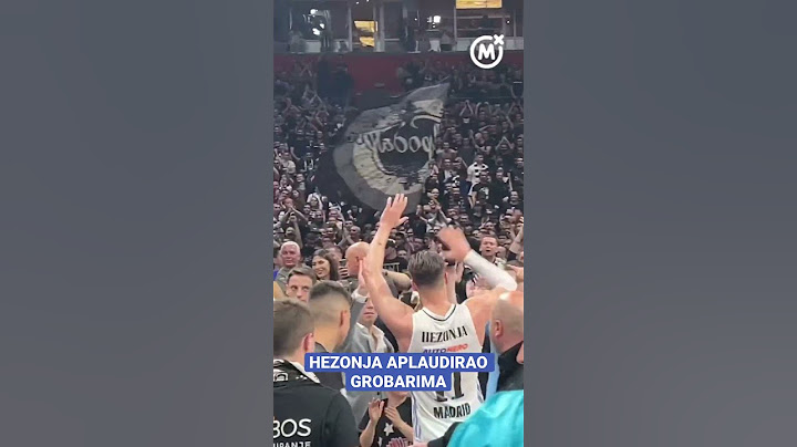 Veče kada je 20.000 ljudi aplaudiralo Hezonji u Beogradu 👀🇭🇷 #srbija #partizan #hrva #hrvatska