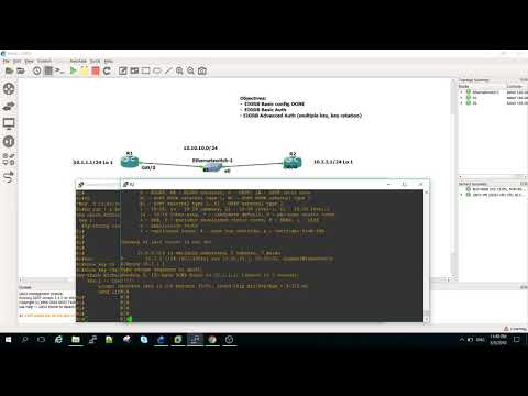 CCNP R&S - EIGRP Authentication -Basic configuration