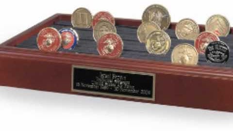 challenge coin display stands