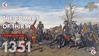 Age Of Empire IV | ⚡The Combat Of Thirty - 1351 | Hundred Years War | TUFMachine