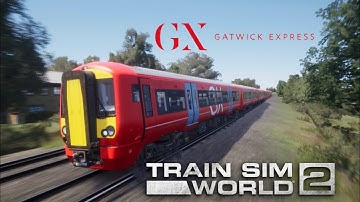 Gatwick Express class 387 - Train Sim World 2 - Livery editor - coming in Rush Hour!