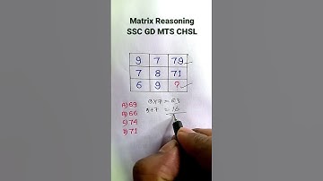 Missing Number| Reasoning Tricks| Reasoning in Hindi| Reasoning Classes for SSC CGL GD ||