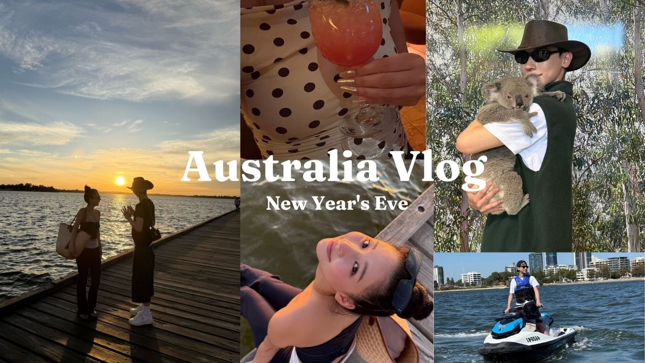 初めてのオーストラリアで年越しVlog