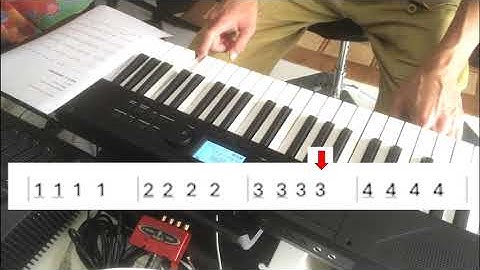 Jianpu - Advanced - how to read different timing notes