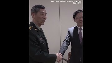 China Defense Minister meets Singapore PM ahead of at Asian security summit