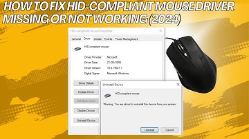 HOW TO FIX HID-COMPLIANT MOUSE DRIVER MISSING OR NOT WORKING (2024)