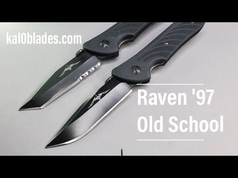 Emerson Knives Collection  - 1997 Ravens ( A and B ) and some history