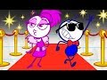 TOP 10 Pencilmate Celebrity Moments | Animated Cartoons Characters | Animated Short Films