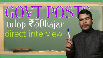 Salaris voor direct sollicitatiegesprek: ₹30.000 voor de LDA-functie op 28 november