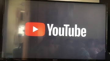 How to fix YouTube frozen on Sony tv