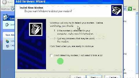 Problema.Windows XP-  New Hardware wizard - ......