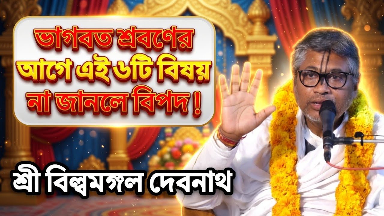 পাঁচটি যোগ্যতায় ভাগবত শ্রবণের অধিকারী হয়  |বিল্বমঙ্গল দেবনাথ | Billomongol Davnath | Bhagwat path