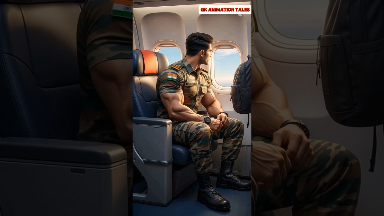 "Brave Indian Soldier Saves Passengers During Plane Emergency ✈️🇮🇳🔥🛡️" 