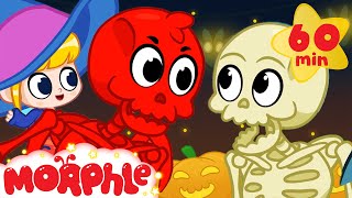 Halloween Decorations are ALIVE!   Mila and Morphle | Cartoons for Kids