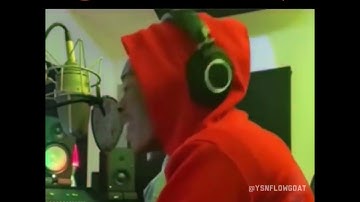 YSN Flow recording “LOCKED IN” on IG live!
