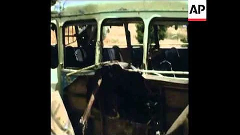 SYND 27/05/1970 A SCHOOL BUS WHICH WAS ATTACKED AND EIGHT SCHOOL CHILDREN WERE KILLED - 天天要聞