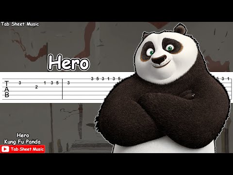 Kung Fu Panda OST - Hero Guitar Tutorial