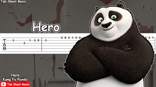 Kung Fu Panda OST Hero Guitar Tutorial