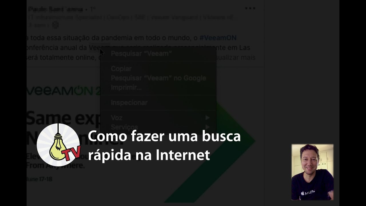 Como fazer uma busca rápida na Internet