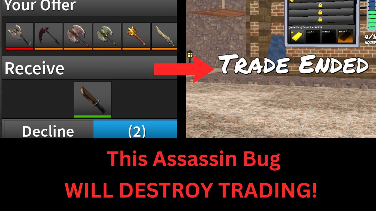 This Roblox Assassin Bug DESTROYS TRADING YouTube 