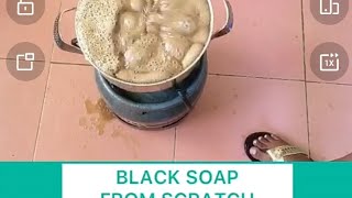 How To Make African Black Soap. #alatasamina #blacksoap #coconutoil