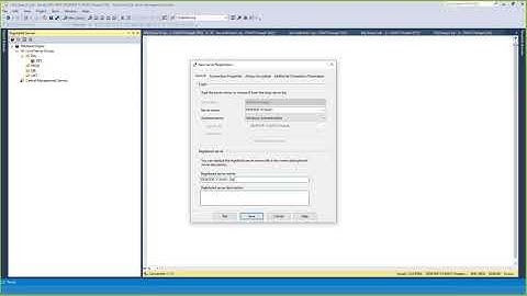 Part 12 SQL Server Administration in Amharic Language SQL Server Management Studio  Register Servers