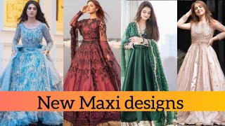 Maxi ke designs | maxi dress design 2023 | Party wear