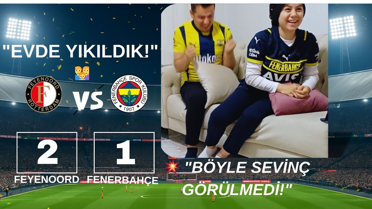 “Fenerbahçe'nin Feyenoord'a Golüyle Evde Deprem Oldu ⚡ | Ailece Tepki!” #fenerbahçe #funny #tepki