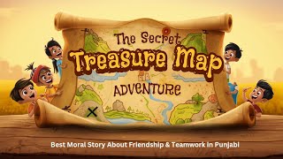 Información The Secret Treasure Map Adventure | Best Kids Moral Story About Friendship & Teamwork in Punjabi  Actualización