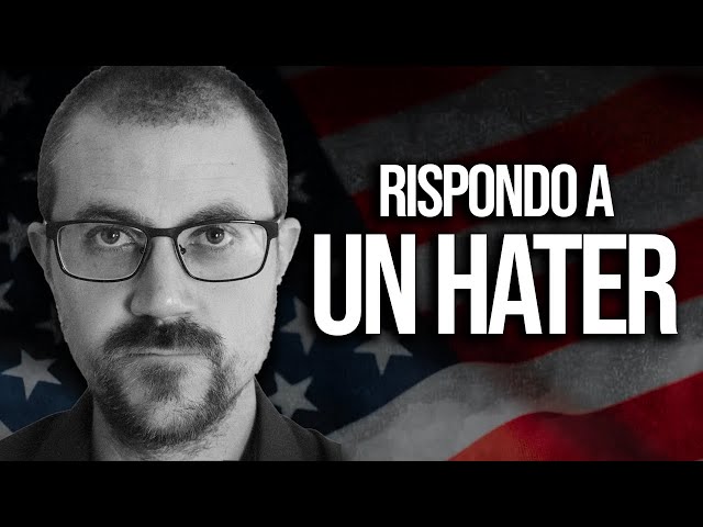 Rispondo a un hater che lavora in una banca americana