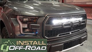 F150 Raptor Install: Baja Designs 30' S8 Grille LED Light Bar Kit for 20172020 Raptors