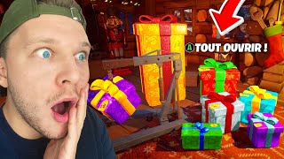 J'ouvre TOUS LES CADEAUX de l'événement de Noël ! (Fortnite Fête Hivernale)