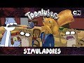 LOS MEJORES SIMULATORS DEL MUNDOOOOHHHHHHH | ToonTubers | #QuedateEnCasa