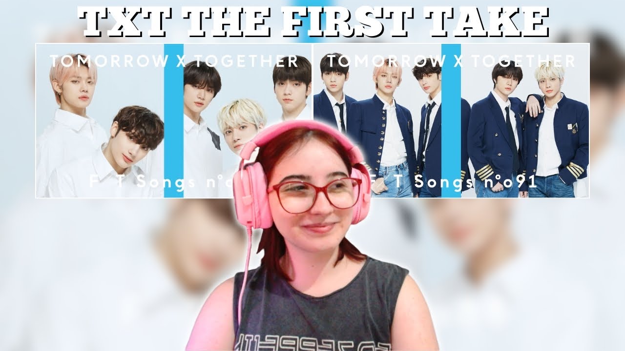 TXT | 'ある日、頭からツノが生えた (CROWN) [Japanese Ver.]' + 'Force' THE FIRST TAKE | Reaction