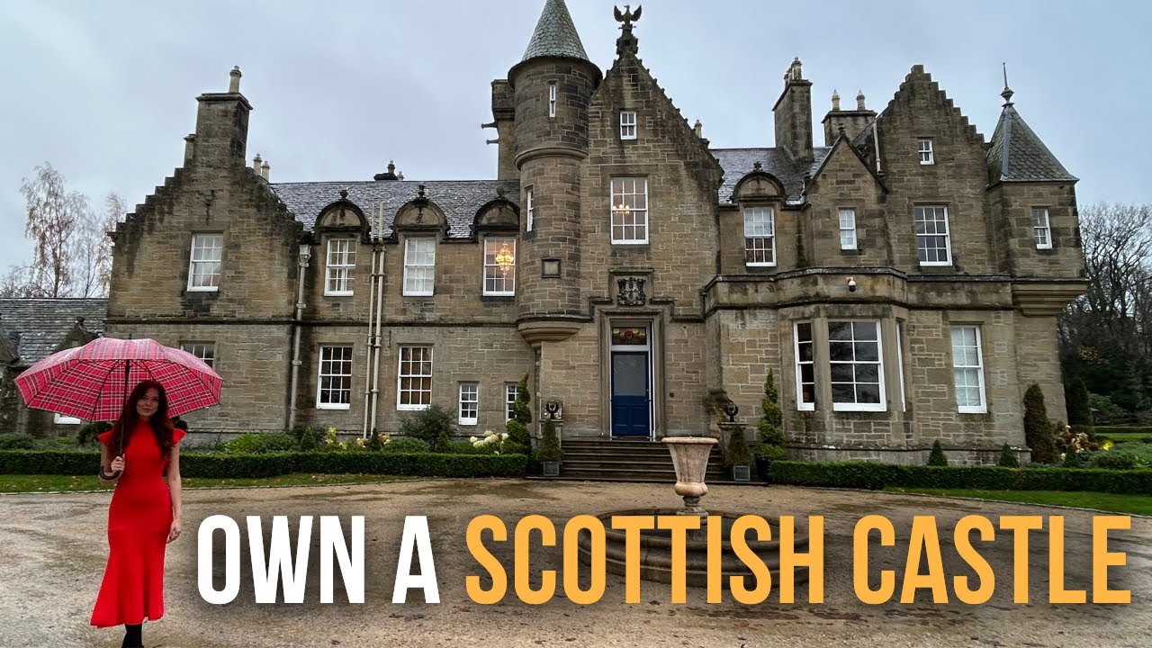 Own a Castle in Scotland Close to Edinburgh | Property Tour