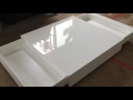 センターテーブル　ホワイト